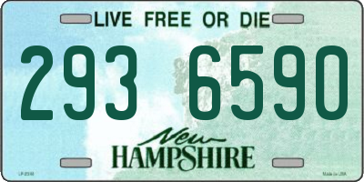 NH license plate 2936590