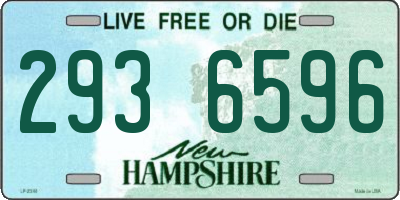 NH license plate 2936596