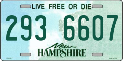 NH license plate 2936607