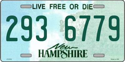 NH license plate 2936779