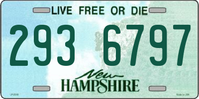 NH license plate 2936797