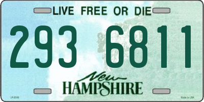 NH license plate 2936811