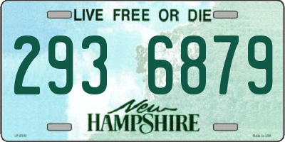 NH license plate 2936879