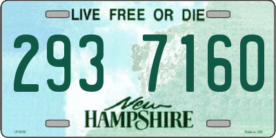 NH license plate 2937160