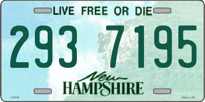 NH license plate 2937195