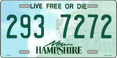 NH license plate 2937272