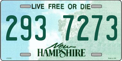NH license plate 2937273