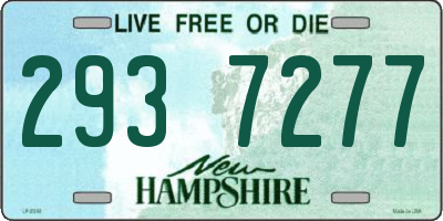 NH license plate 2937277