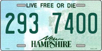 NH license plate 2937400
