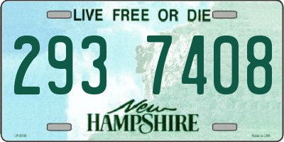 NH license plate 2937408