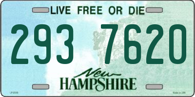 NH license plate 2937620