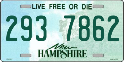NH license plate 2937862