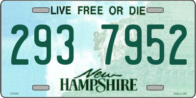 NH license plate 2937952