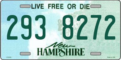 NH license plate 2938272