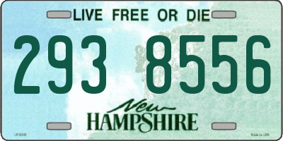 NH license plate 2938556