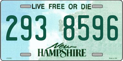 NH license plate 2938596