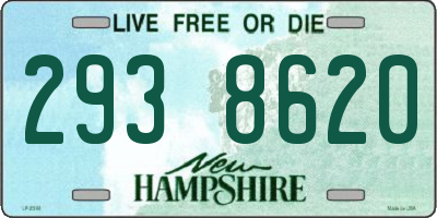 NH license plate 2938620