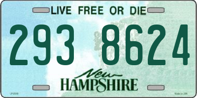 NH license plate 2938624