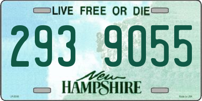 NH license plate 2939055