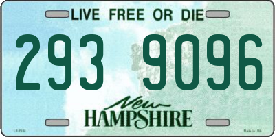 NH license plate 2939096