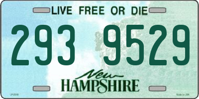 NH license plate 2939529