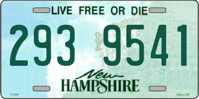NH license plate 2939541