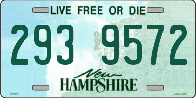 NH license plate 2939572