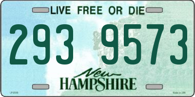 NH license plate 2939573