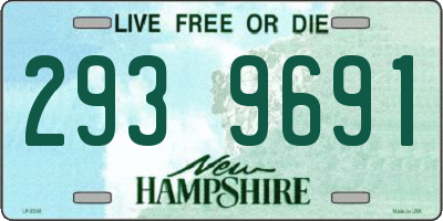 NH license plate 2939691