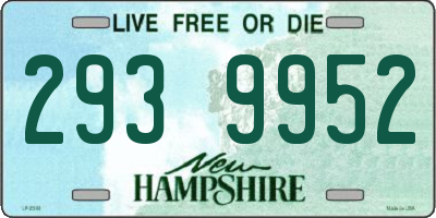 NH license plate 2939952