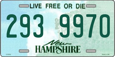 NH license plate 2939970