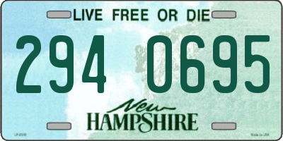 NH license plate 2940695