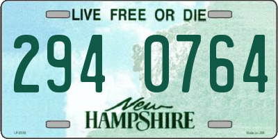 NH license plate 2940764