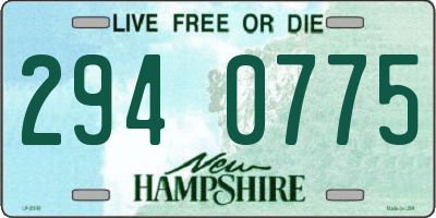 NH license plate 2940775