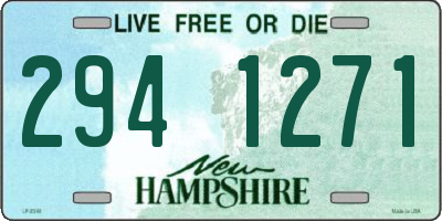 NH license plate 2941271