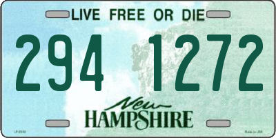 NH license plate 2941272