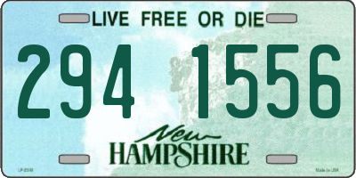 NH license plate 2941556