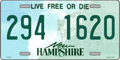 NH license plate 2941620
