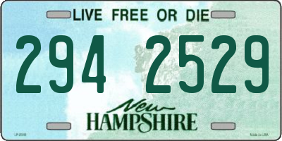 NH license plate 2942529