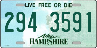 NH license plate 2943591