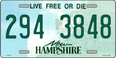 NH license plate 2943848