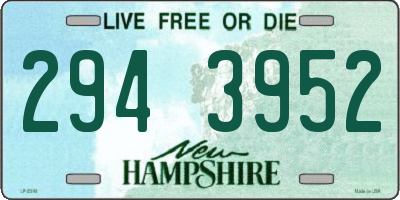 NH license plate 2943952