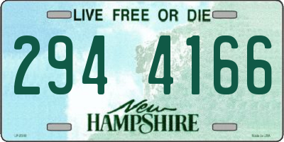 NH license plate 2944166
