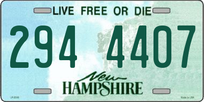 NH license plate 2944407