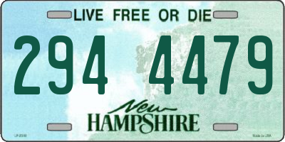 NH license plate 2944479
