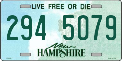 NH license plate 2945079