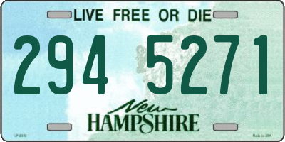 NH license plate 2945271