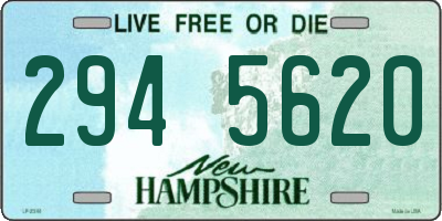 NH license plate 2945620