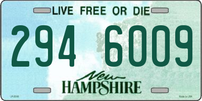 NH license plate 2946009