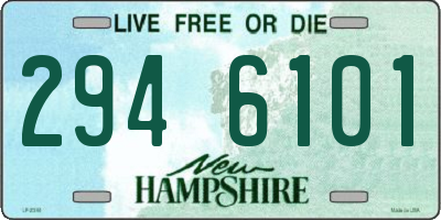 NH license plate 2946101